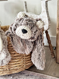 Bear Lovey Baby Blanket